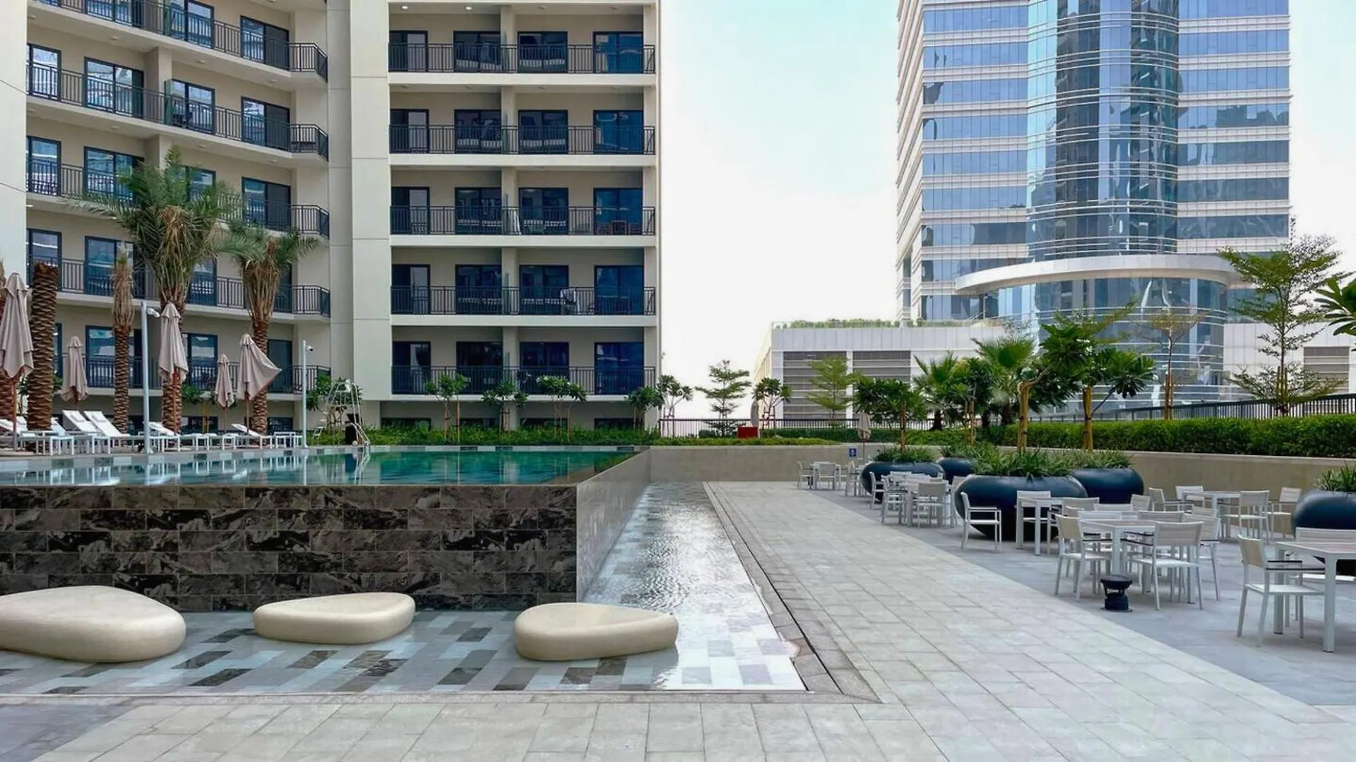 Apartament Trps - Zada Tower, Business Bay - 1Br Retreat With Panoramic City View Dubaj Zjednoczone Emiraty Arabskie